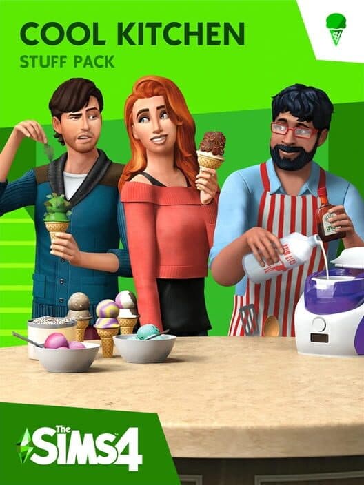 Обложка The Sims 4: Cool Kitchen Stuff