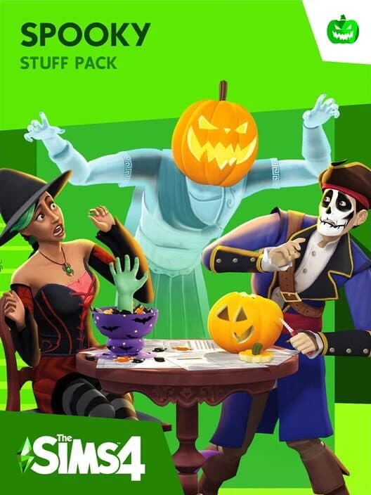 Обложка The Sims 4: Spooky Stuff