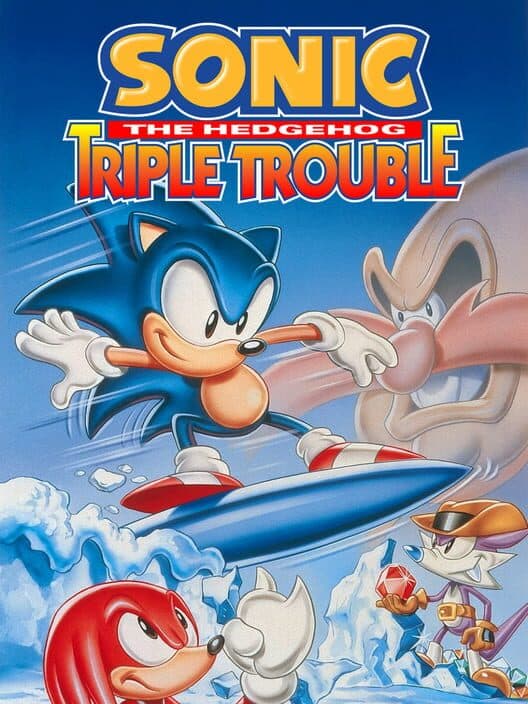 Обложка Sonic the Hedgehog: Triple Trouble