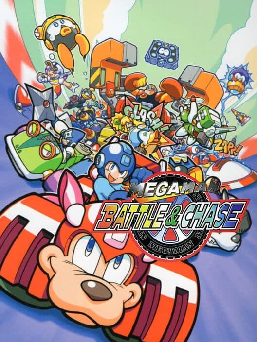 Обложка Mega Man Battle & Chase