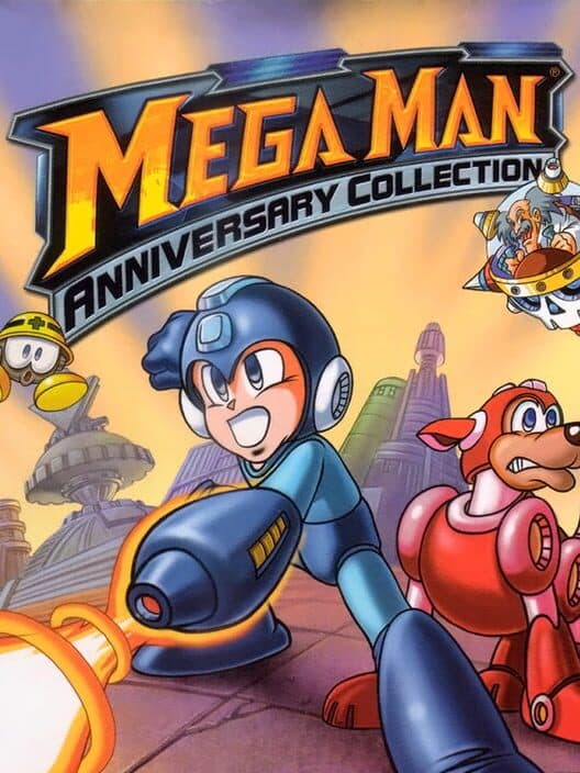 Обложка Mega Man Anniversary Collection