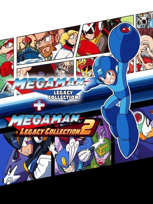 Обложка Mega Man Legacy Collection 1 + 2