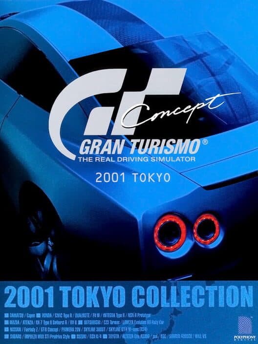 Обложка Gran Turismo Concept: 2001 Tokyo
