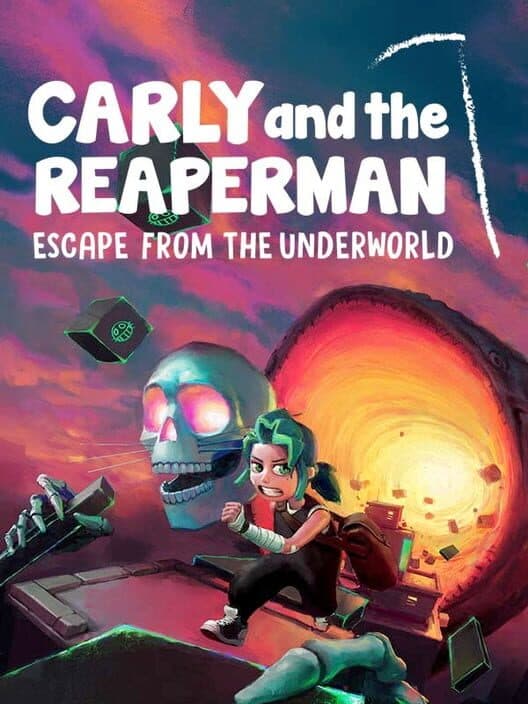 Обложка Carly and the Reaperman: Escape from the Underworld