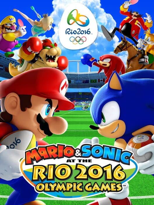 Обложка Mario & Sonic at the Rio 2016 Olympic Games