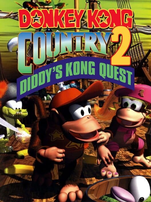 Обложка Donkey Kong Country 2: Diddy's Kong Quest