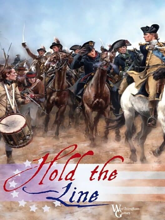 Обложка Hold the Line: The American Revolution