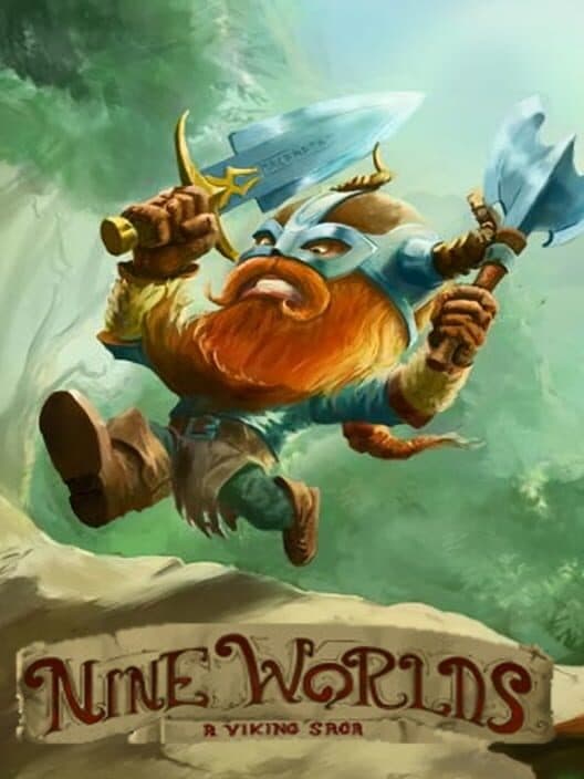 Обложка Nine Worlds: A Viking saga
