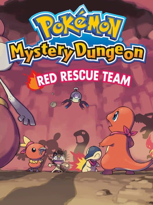 Обложка Pokémon Mystery Dungeon: Red Rescue Team