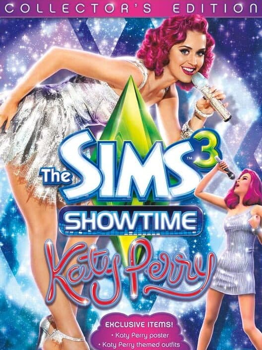 Обложка The Sims 3: Showtime Katy Perry Collector's Edition