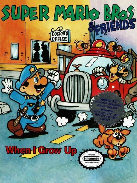 Обложка Super Mario Bros. & Friends: When I Grow Up