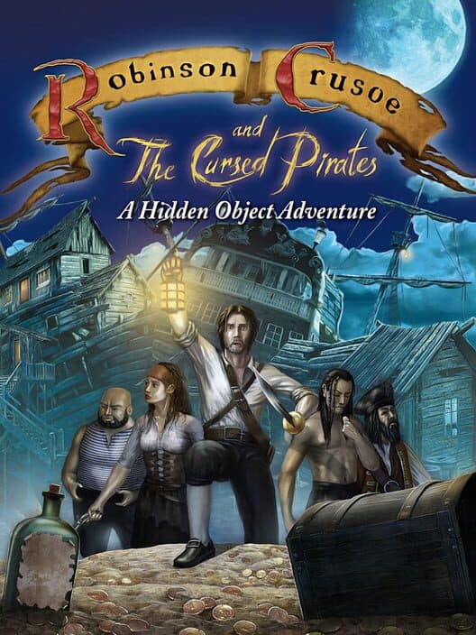 Обложка Robinson Crusoe and the Cursed Pirates