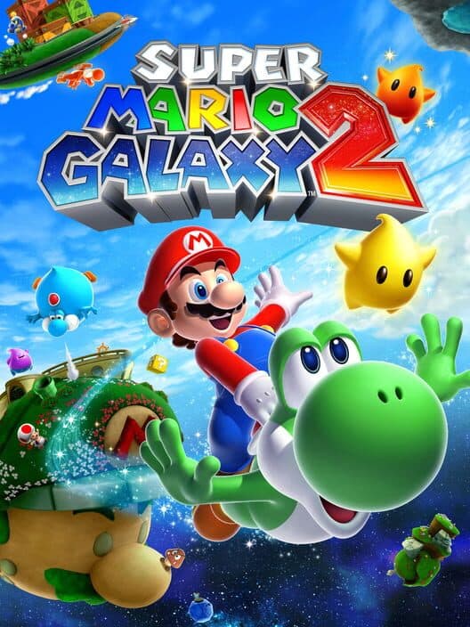 Обложка Super Mario Galaxy 2