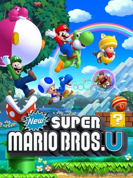 Обложка New Super Mario Bros. U