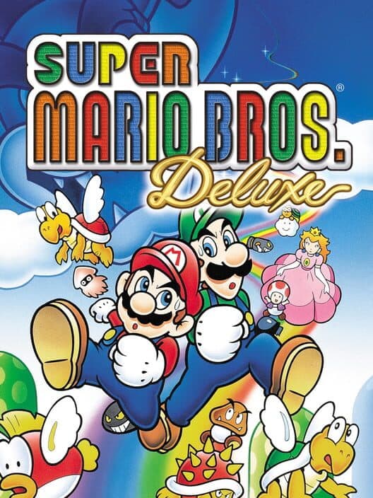 Обложка Super Mario Bros. Deluxe