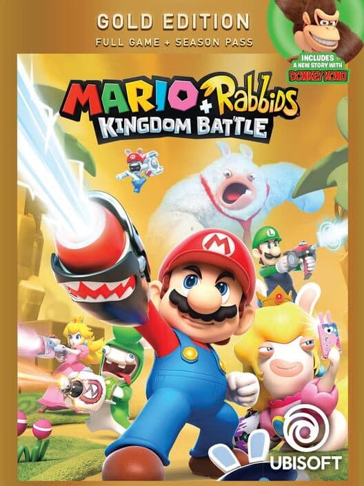 Обложка Mario + Rabbids Kingdom Battle: Gold Edition