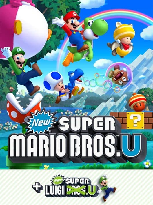 Обложка New Super Mario Bros. U + New Super Luigi U