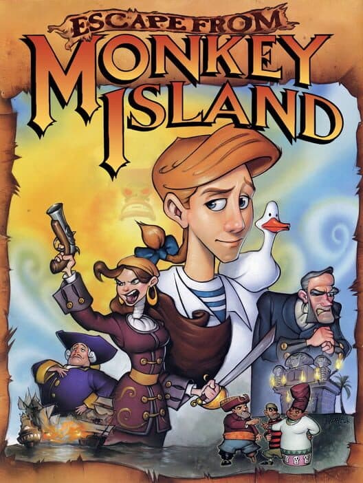 Обложка Escape from Monkey Island