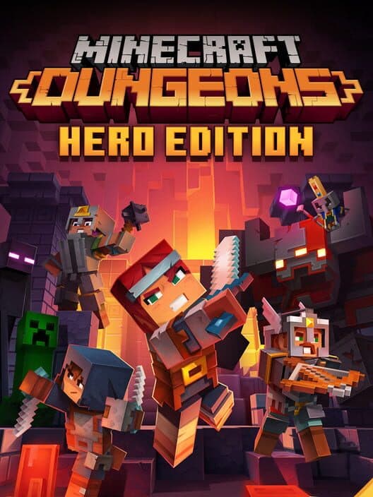 Обложка Minecraft Dungeons: Hero Edition