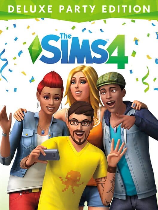 Обложка The Sims 4: Deluxe Party Edition