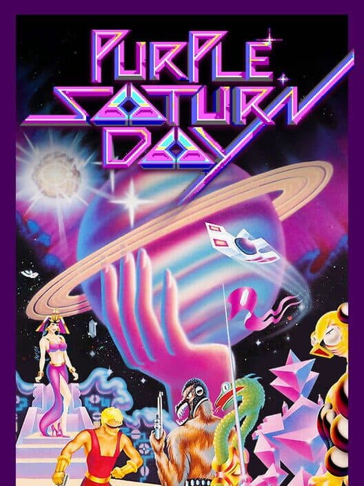 Обложка Purple Saturn Day