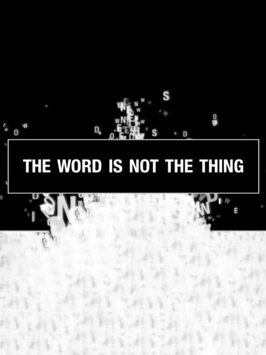 Обложка The Word is Not the Thing