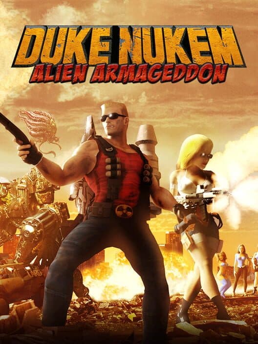 Обложка Duke Nukem: Alien Armageddon