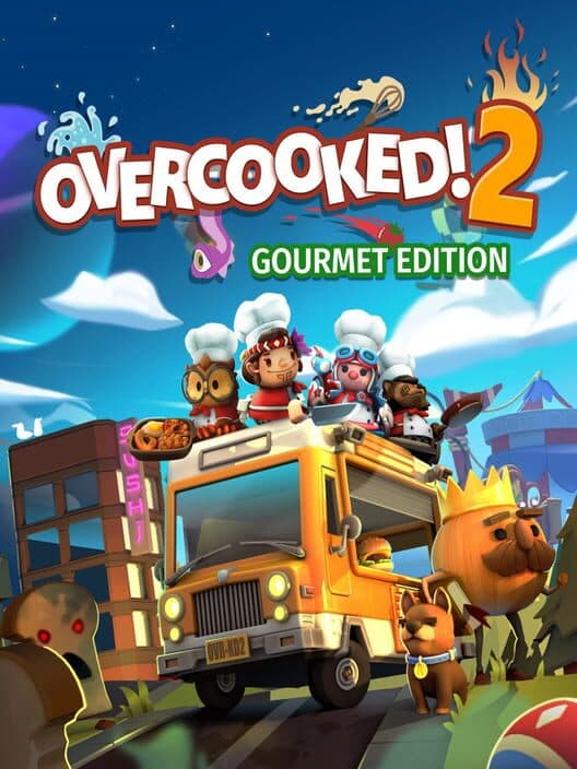 Обложка Overcooked! 2: Gourmet Edition