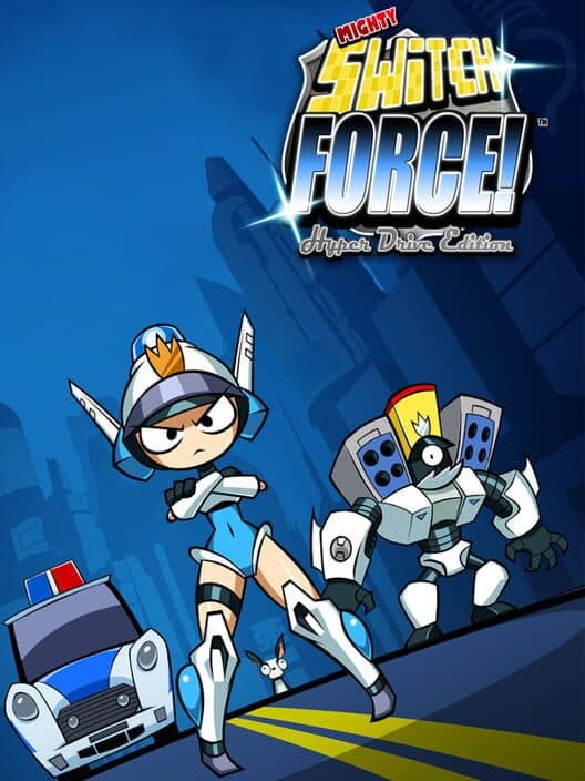 Обложка Mighty Switch Force! Hyper Drive Edition