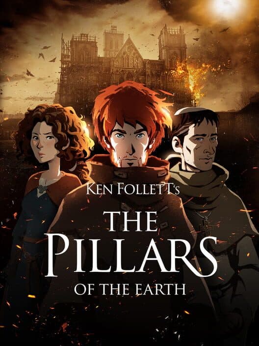 Обложка Ken Follett's The Pillars of the Earth
