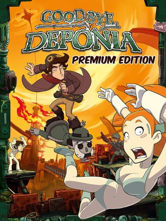 Обложка Goodbye Deponia: Premium Edition
