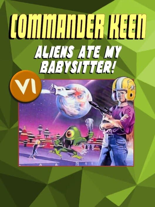 Обложка Commander Keen in Aliens Ate My Baby Sitter!