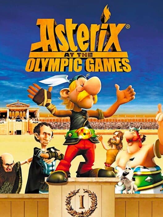 Обложка Asterix at the Olympic Games