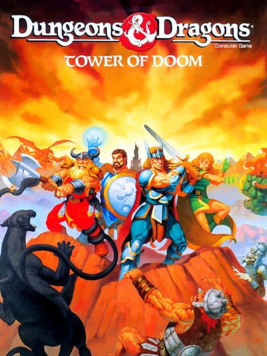 Обложка Dungeons & Dragons: Tower of Doom