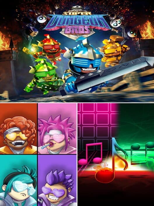 Обложка Super Dungeon Bros Mega Bundle Pack