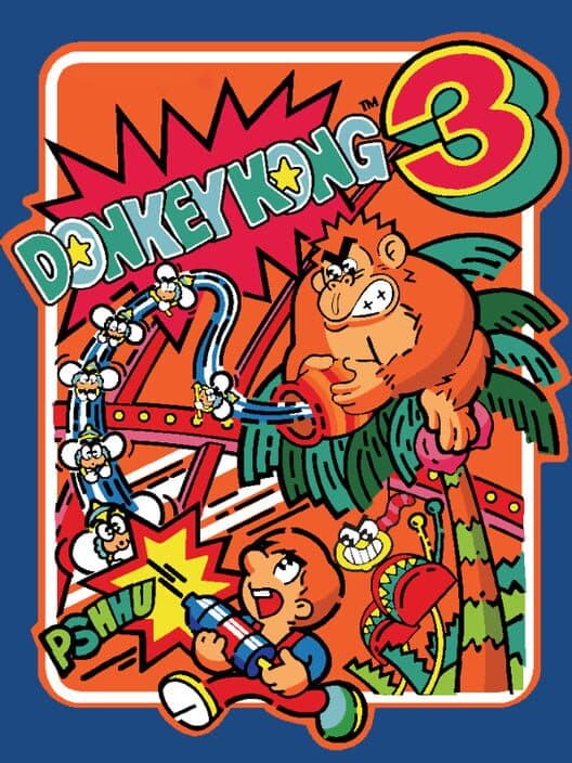 Обложка Donkey Kong 3
