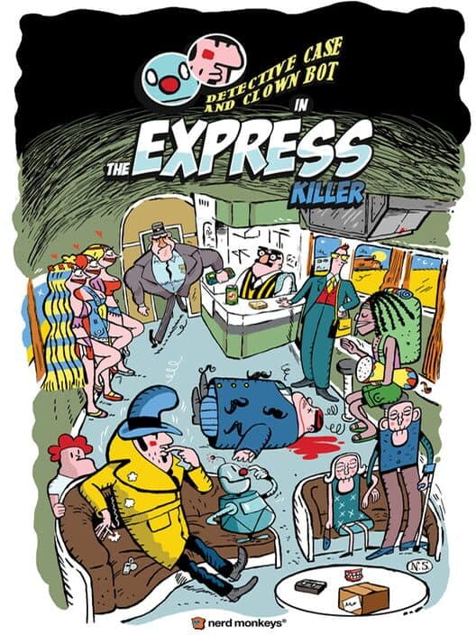 Обложка Detective Case and Clown Bot in: The Express Killer