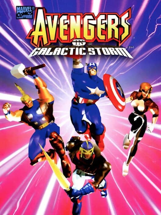 Обложка Avengers in Galactic Storm