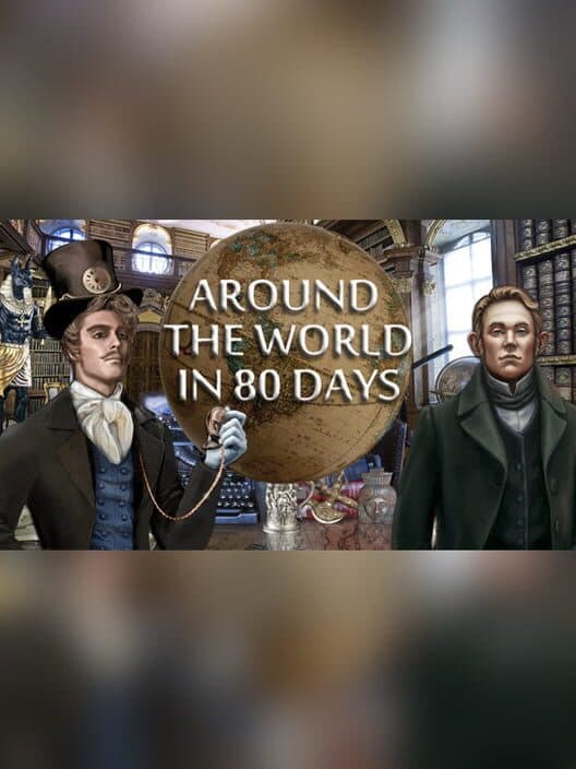 Обложка Around the World in 80 days