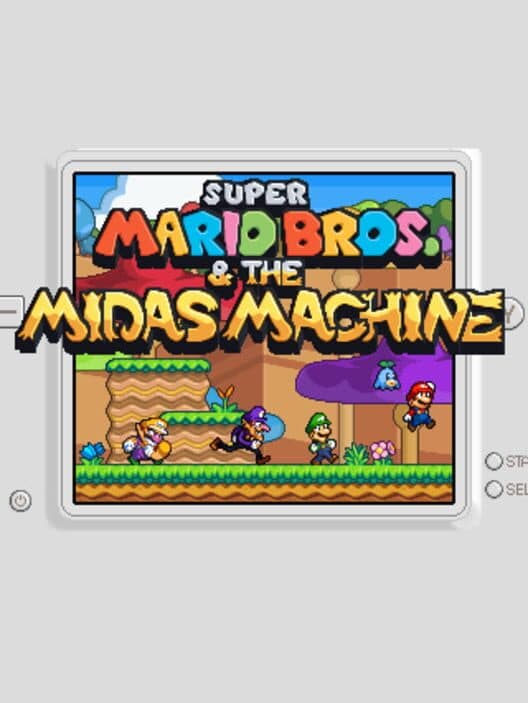 Обложка Super Mario Bros. & The Midas Machine