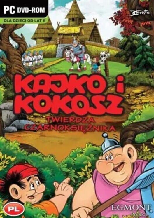 Обложка Kajko i Kokosz: Twierdza Czarnoksiężnika