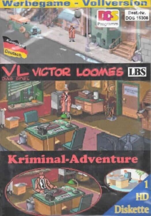 Обложка Victor Loomes: Das Adventure-Game
