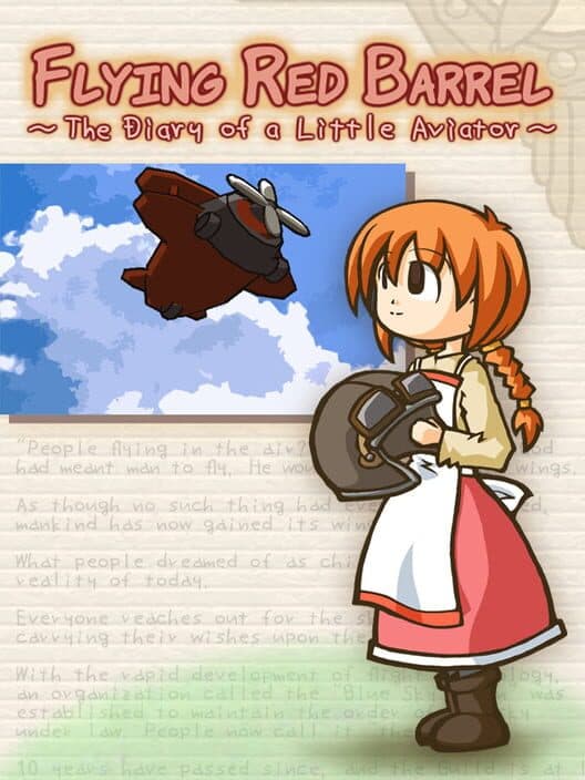 Обложка Flying Red Barrel: The Diary of a Little Aviator