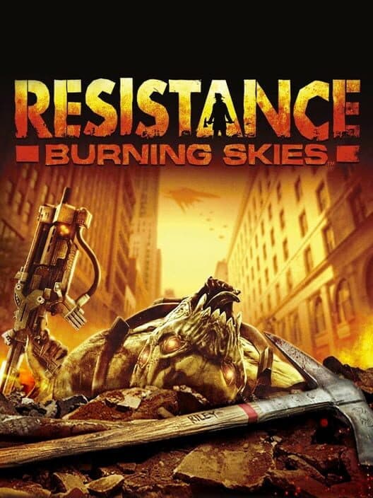 Обложка Resistance: Burning Skies