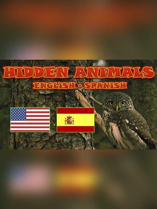 Обложка Hidden Animals: English - Spanish