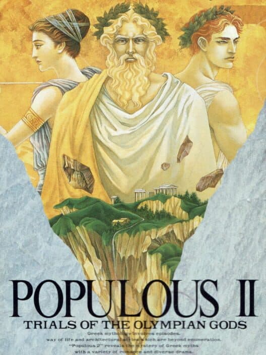 Обложка Populous II: Trials of the Olympian Gods