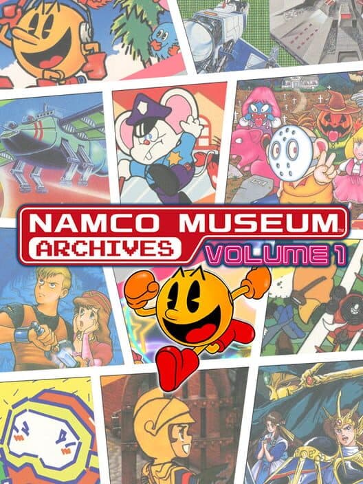 Обложка Namco Museum Archives Volume 1