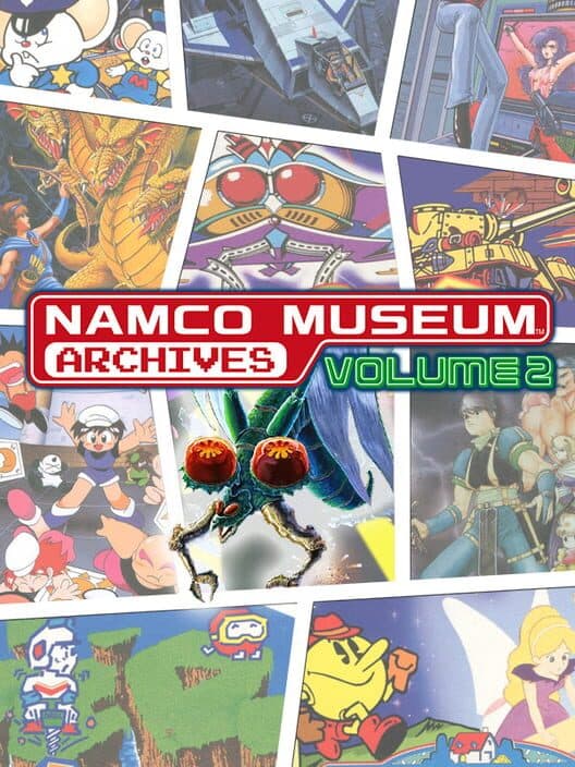 Обложка Namco Museum Archives Volume 2