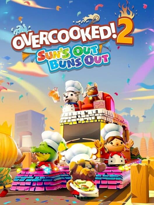 Обложка Overcooked! 2: Sun's Out Buns Out