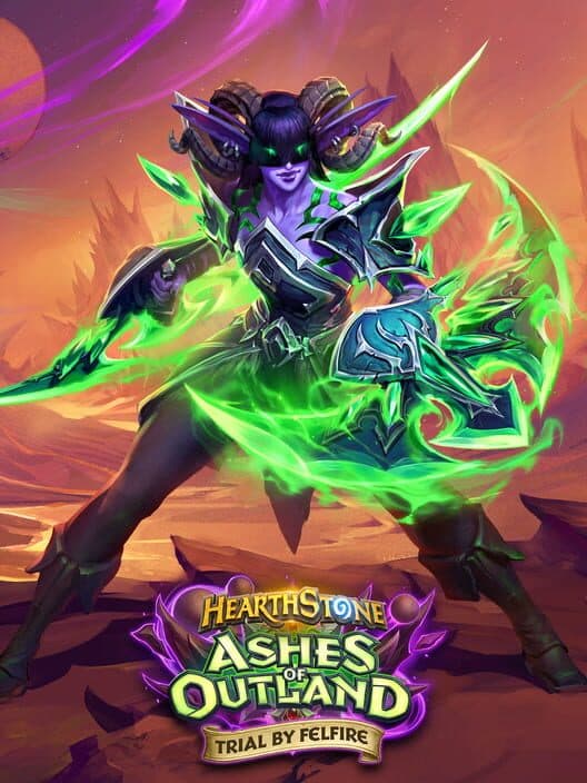 Обложка Hearthstone: Ashes of Outland - Trial by Felfire